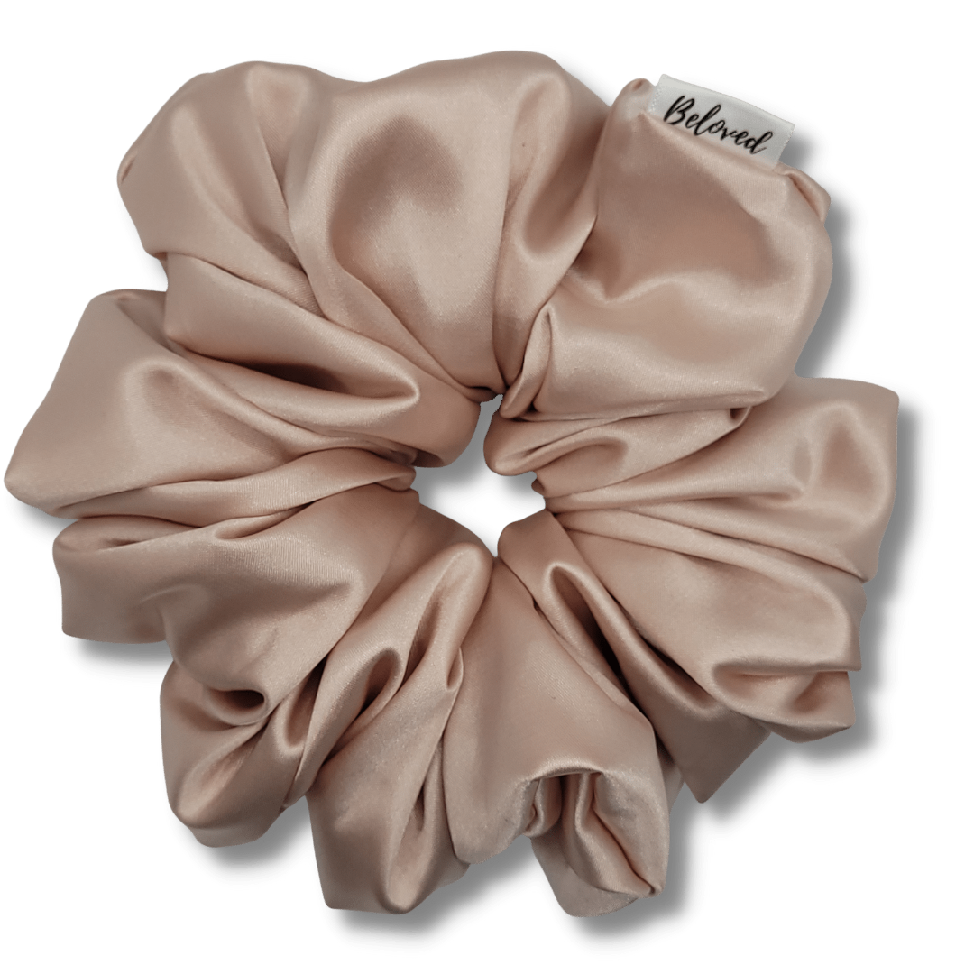 Bronze Poly Satin Fabric | Lightweight | Apparel Linings Crafts Scrunchies