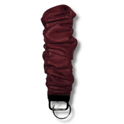 Key Chain - Rouge Crackle Faux Suede